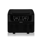 Фритюрница Zeegma KNAPPER DUAL BLACK