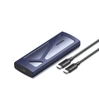 Внешний корпус UGREEN карман для жесткого диска M.2 NVMe SSD 10 Гбит/с USB Grey (CM578)