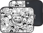 Сумка для планшета Pixie Crew Trollface Black-White (0702811689077)