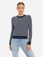 Sweter damski elegancki Tommy Hilfiger DW0DW17254-0A5 L Ciemnogranatowy (8720637276211)