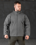 Тактическая куртка soft shell mc grey M