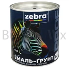 Емаль-ґрунт алкідна ZEBRA PROF 090Р 2,5 кг чорна