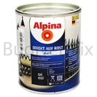 Емаль антикорозійна ALPINA Direkt auf Rost 750 мл RAL9005 чорна матова