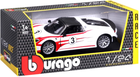 Металева модель автомобіля Bburago Porsche Race 918 Weissach 1:24 (4893993280094)