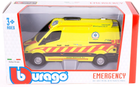 Metalowy model samochodu BBurago Volkswagen Crafter Ambulans 1:50 (4893993320110)