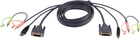 Kabel KVM ATEN 2L-7D02U USB DVI-D Single Link 1.8 m (2L-7D02U)