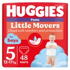 Подгузники-трусикиHuggies Little Movers/Pants 5 Mega 12-17 кг для мальчиков 48 шт (5029053547619)