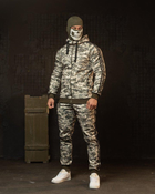 Тактичний зимовий спортивний костюм Army 2XL піксель (89187)