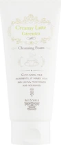 Пінка для обличчя з зеленим чаєм, що очищає - Missha Creamy Latte Cleansing Foam Green Tea 172ml (759403-4499)