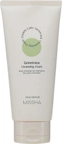 Очищувальна пінка для обличчя із зеленим чаєм - Missha Creamy Latte Cleansing Foam Green Tea 172ml