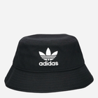 Kapelusz przeciwsłoneczny dziecięcy bawełniany adidas Bucket Hat AC AJ8995 54-55 cm Czarny (4056559601836)