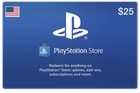 Карта пополнения Playstation PSN Gift Card 25 USD