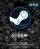 Подарочная карта Steam на 25 польских злотых только для PLN