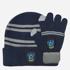 Дитячий комплект (шапка + рукавички) Distrineo Harry Potter - Kids Tactile Gloves and Ravenclaw Cap Set Темно-синій (4895205601192)