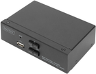 KVM-перемикач Digitus 2 Port 4K HDMI Black (DS-12870)