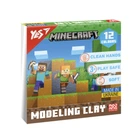 Пластилин YES Minecraft 540668 12 цветов 240 г 4918634