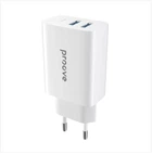 Сетевое Зарядное Устройство Proove Rapid 30W (2 USB + Type-C) White