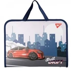 Папка-портфель Yes FC на молнии с тканевыми ручками "Drift Attack" Yes 492245
