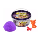 Кинетический песок Strateg Magic Sand в ведре 350 г 370-4 Сиреневый