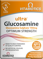 Дієтична добавка Vitabiotics Ultra Glucosamine 700 мг глюкозамін 60 таблеток (5021265245055)