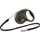 Поводок для собак Flexi Black Design S трос 5 м (зеленый) (4000498033326)