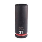 Головка торцева Milwaukee ShW 1/2" 21 мм, довга (4932480339)
