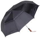 Parasol automatyczny Maximex Kyrill  XXL 130 cm Czarny (4008838108024)