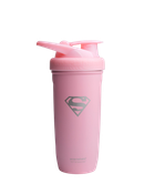 Шейкер спортивний SmartShake Reforce 900ml Supergirl Pink