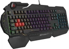 Клавиатура A4tech Bloody B310N, USB, игровая, неоновая подсветка, эффект "волна" и "дыхание" Black