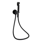 Набор для гигиенического душа Qtap Inspai-Varius округлый QTINSVARBСRV00440001 Black Matt