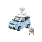 Конструктор LOZ mini Автомобіль MINI блакитний [99410]