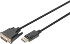 Відеоадаптер Digitus DisplayPort до DVI-D (DB-340301-030-S)