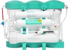 Фільтр Ecosoft зворотного осмосу P’URE AQUACALCIUM Mint, мембрана 75gpd DuPont, картридж AquaCalcium збагачує мінералами, дренаж 1:1 (MO675PUREMACECO)