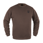 Світшот зимовий P1G Тризуб Logo Brown 2XL (UA281-29911-BR-TRL)