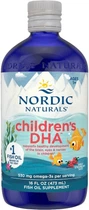 Жирні кислоти Nordic Naturals Риб'ячий жир ДГК для дітей Children's DHA Strawberry 473 мл Полуничний (768990027246)