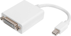 Відеоадаптер Digitus Mini DisplayPort до DVI-I (DB-340406-001-W)