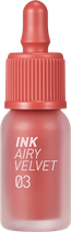 Tint do ust Peripera Ink Airy Velvet w płynie 03 Cartoon Coral 4 g (8809644491234)