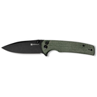 Ніж Sencut Sachse Blackwash Olive Micarta (S21007-2)