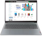 Ноутбук Lenovo IdeaPad Slim 3 16ABR8 (82XR009MRA) Arctic Grey / 16" IPS WUXGA / AMD Ryzen 7 7730U / RAM 16 ГБ / SSD 512 ГБ