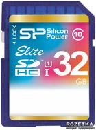 Карта памяти Silicon Power SDHC 32GB Class 10 UHS-I Elite (SP032GBSDHAU1V10)