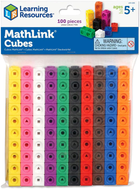 Конструктор Learning Resources MathLink Cubes Big Builders LER4285 100 деталей (0765023042856)