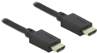 Ultra szybki kabel Delock HDMI-HDMI 48 Gbps 8K 60 Hz 2 m Black (4043619853885)