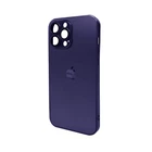 Защитный чехол-накладка AG Glass Matt Frame Color Logo для Apple iPhone 13 Pro Max Deep Purple (AGMattFrameiP13PMPurple)