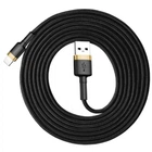 Кабель Baseus Cafule Cable USB For Lightning 1.5A 2m Gold+Black (CALKLF-CV1)