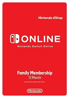 Подписка Nintendo Switch Online Family Membership Семейная, 12 месяцев для всех регионов/стран (Nintendo eShop)