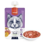 Вологий корм Wanpy Крем-пюре Duck&Pumkin 90 г