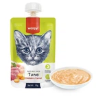 Влажный корм Wanpy Крем-пюре Tuna Chicken&Carrot 90 г
