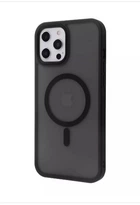 Чехол WAVE Premium Matte Insane Case with Magnetic Ring iPhone 12 Pro Max Black