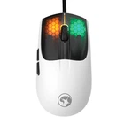 Миша комп'ютерна ігрова MARVO Wired Programmable Gaming Mouse M727 RGB-підсвічування 1200-12400dpi Білий