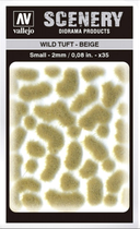 Trawa do dekoru Vallejo SC403 Scenery Wild Tuft Beige 2 mm x 35 (8429551986014)